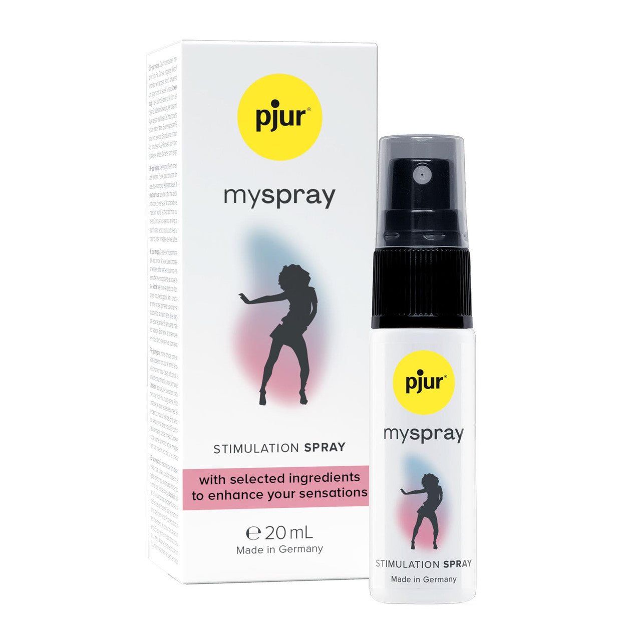 pjur myspray Intimacy Spray for Women with Stimulating Formula 20 ml pjur Lubricants
