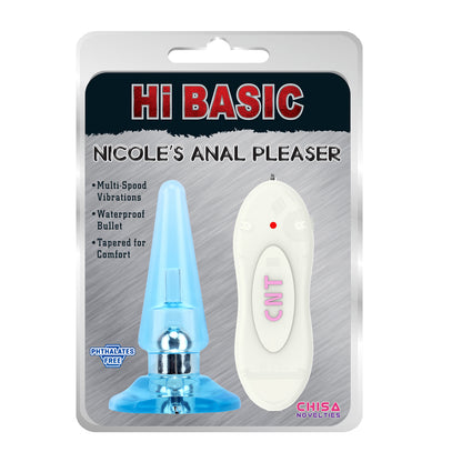 Hi Basic Nicole's Anal Pleaser-Pink or Blue