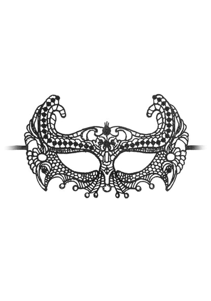 Empress Black Lace Mask - Black
